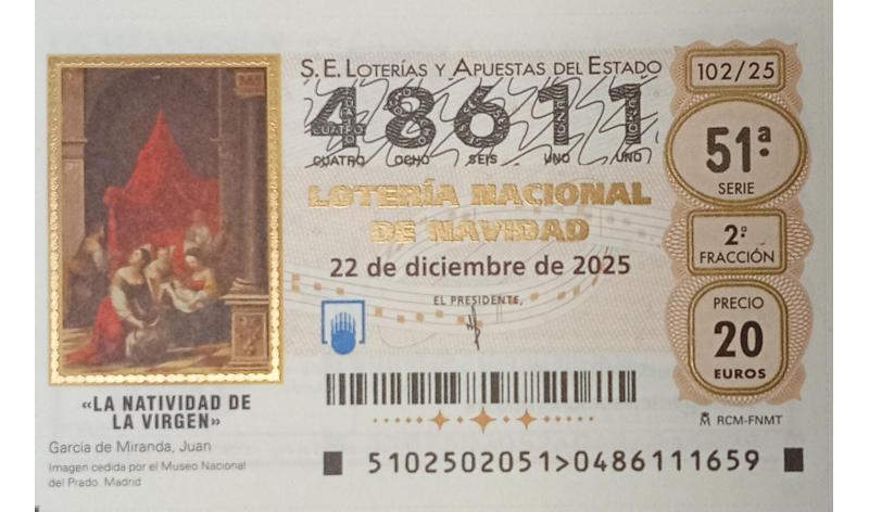 Número 48.611 - Sorteo de navidad de 2025